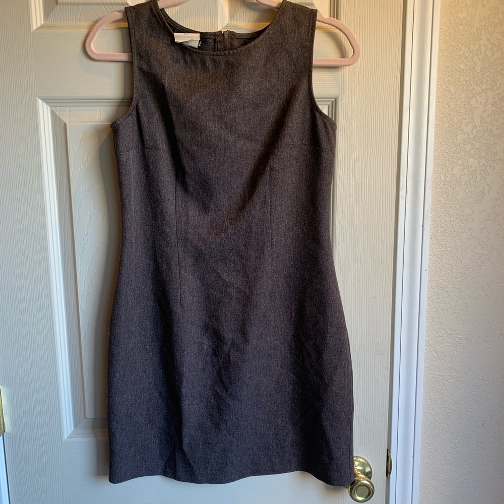 My Michelle brown shift mod Dress